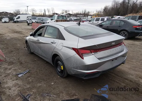 2022 Hyundai Elantra Sel from USA, damaged, VIN 5NPLS4AG9NH076692